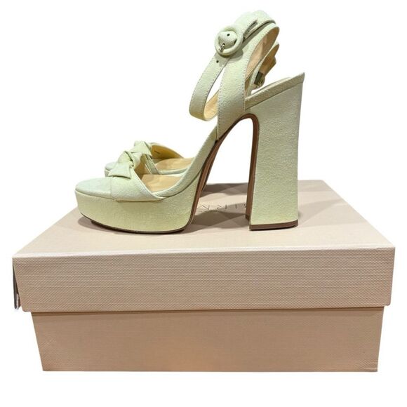 Revolve Alexandre Birman Clarita Curve 120 Suede Platform Sandal Size 39 - Picture 8 of 12